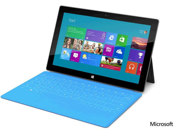 Microsoft Surfaces with iPad Competitor